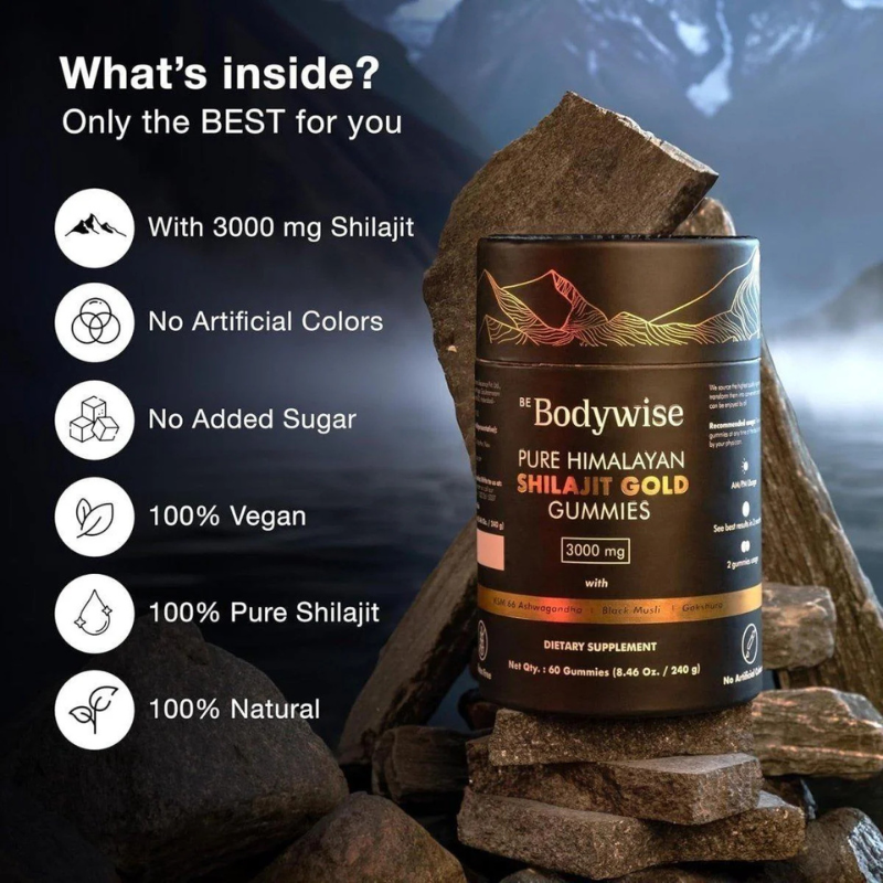 Men Shilajit Gummies - Your secret to real manly performance!