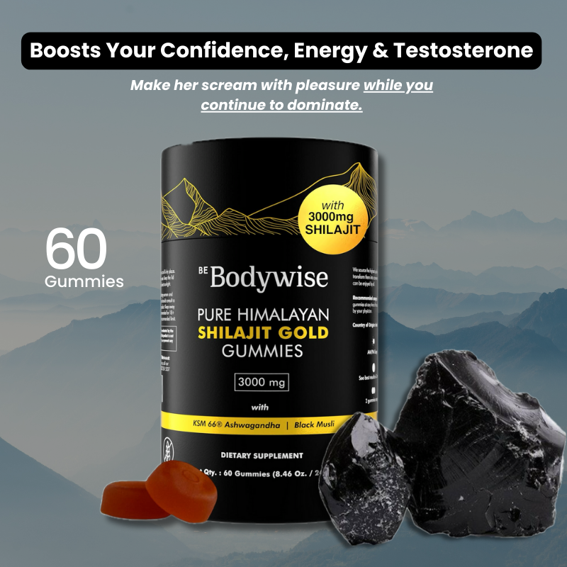 Men Shilajit Gummies - Your secret to real manly performance!